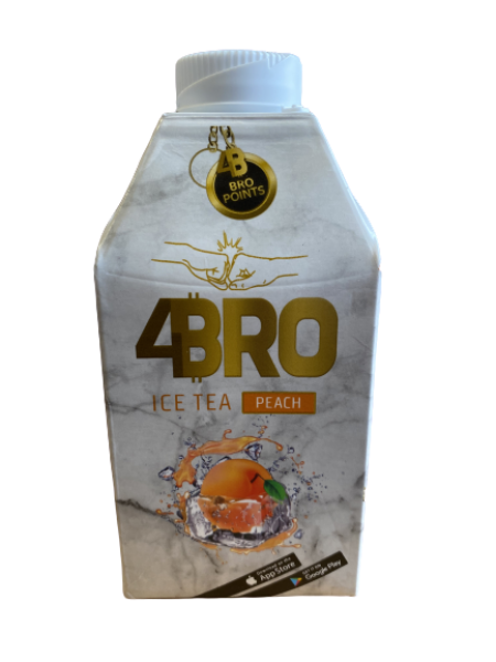 4Bro Ice Tea Peach 0,5l --8er Einheit